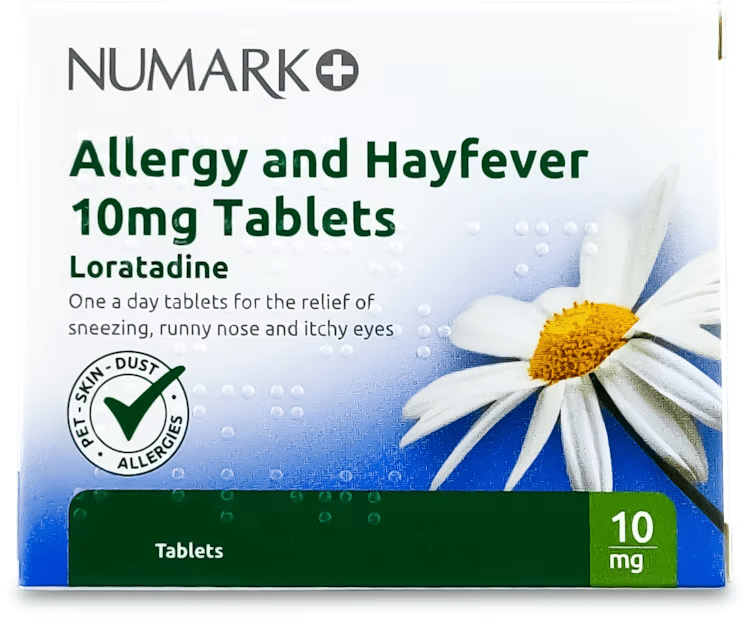Loratadine 10mg Allergy & Hayfever 60 Tablets