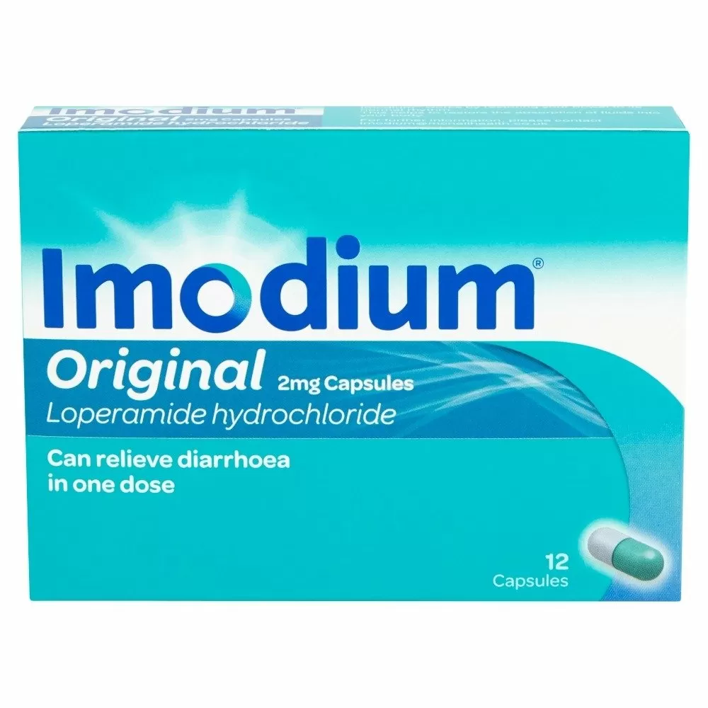 Imodium Classic (2mg) – 12 Capsules
