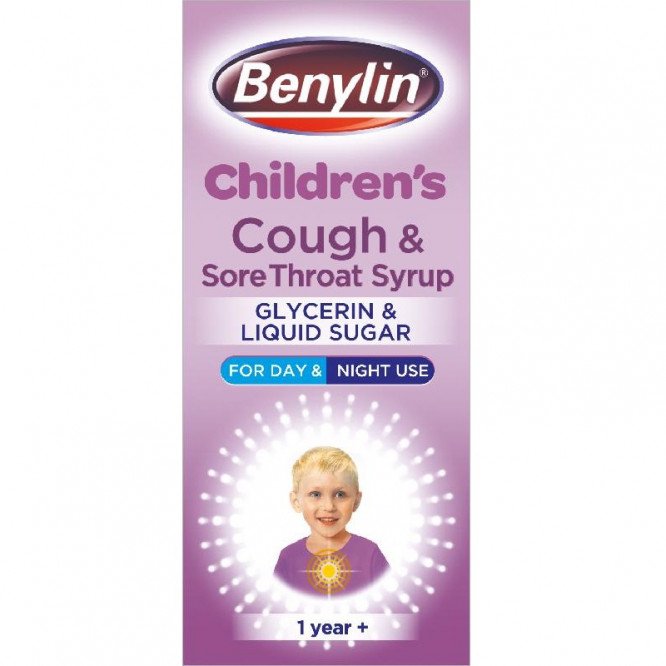 Benylin Children’s Cough And Sore Throat Syrup