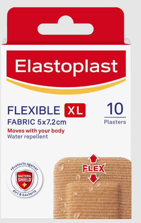 Elastoplast Flexible XL plasters Pack of 10