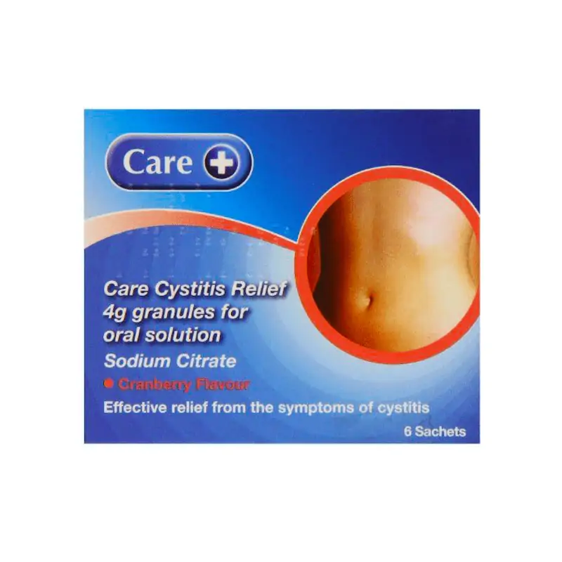 Care Cystitis Relief Oral Solution – 6 Sachets