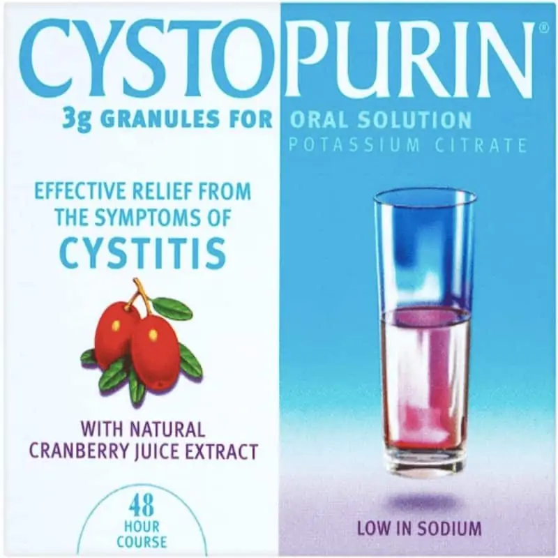 Cystopurin 3g Granules With Natural Cranberry Juice Extract – 6 Sachets