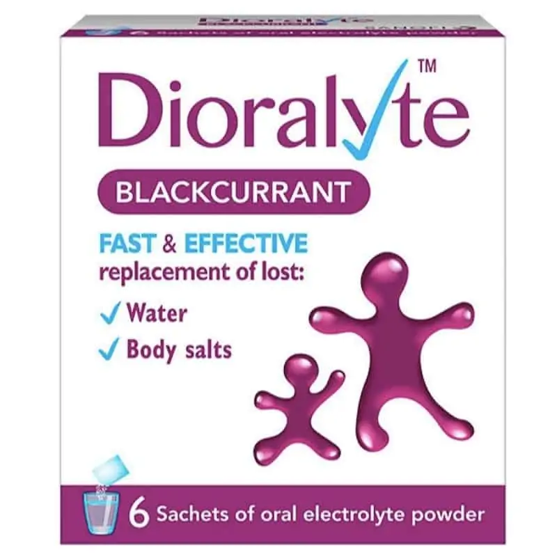 Dioralyte Sachets Blackcurrant – 6 Sachets