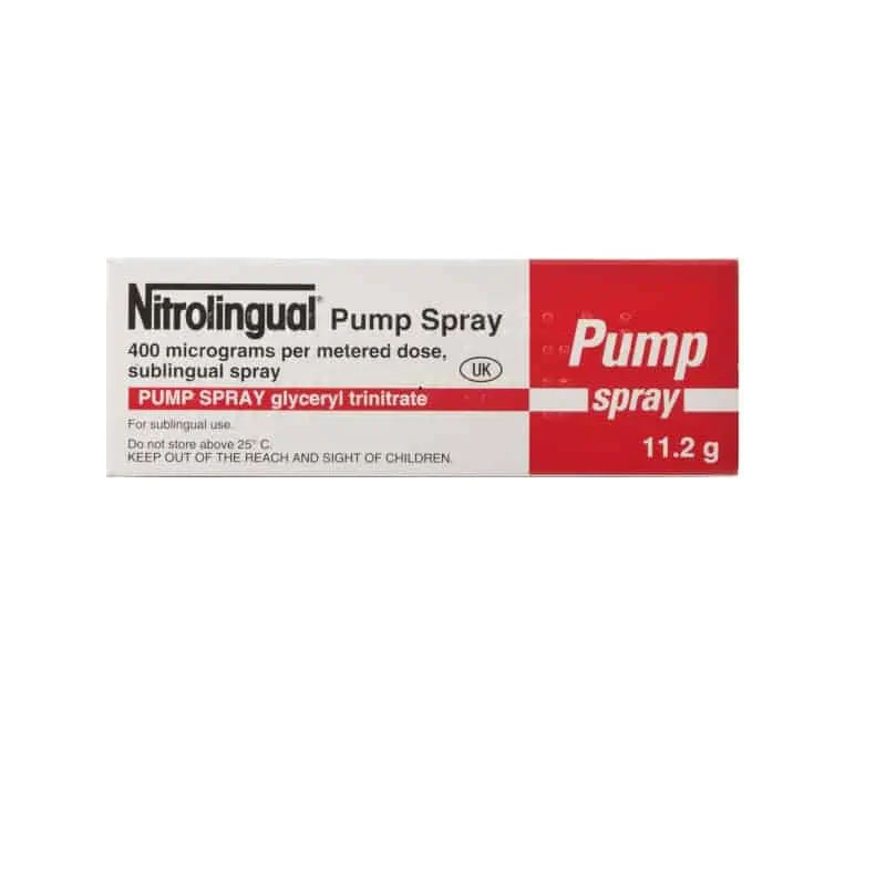 Nitrolingual Glyceryl Trinitrate (GTN) Pumpspray 200 Dose