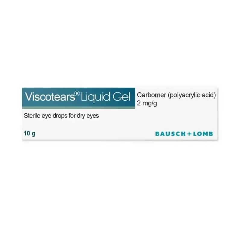 Viscotears Gel For Dry Eye Treatment – 10g