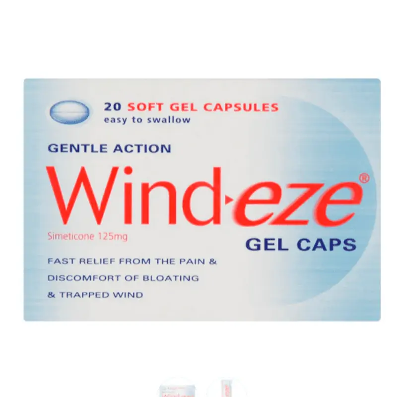 Wind-Eze Gel Capsules 20
